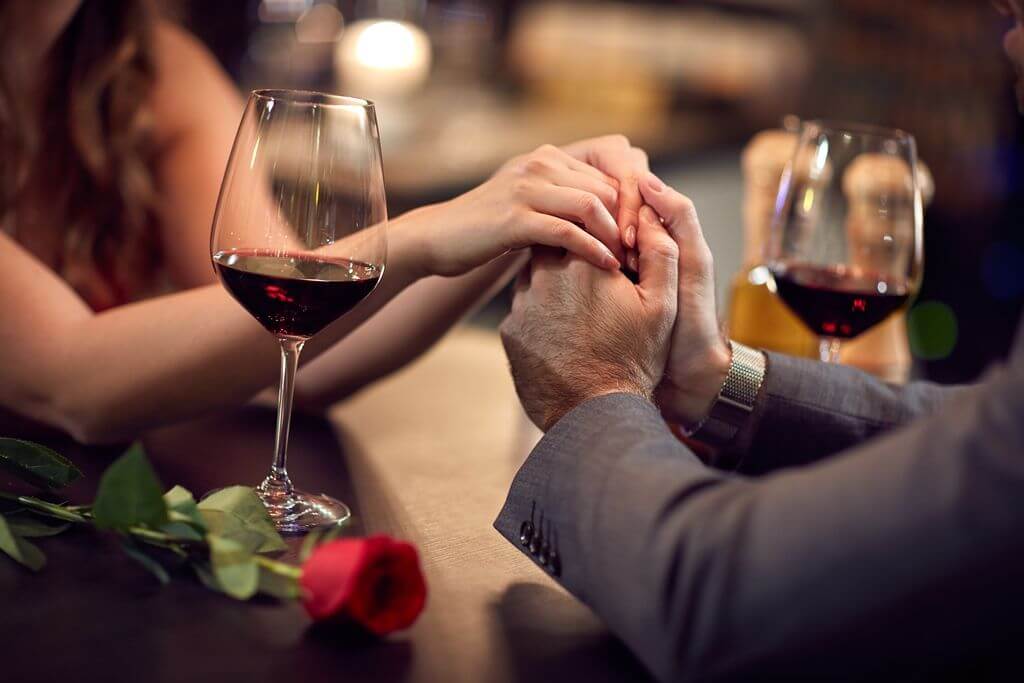 romanticna vecerja vrtnica
